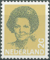 Netherlands 1981-1982 Queen Beatrix Definitives - Type Struycken 2G.jpg