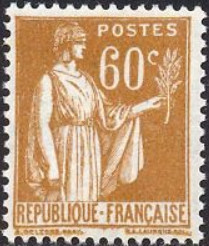France 1937 - 1942 Definitives - Peace, New Colors 60c.jpg