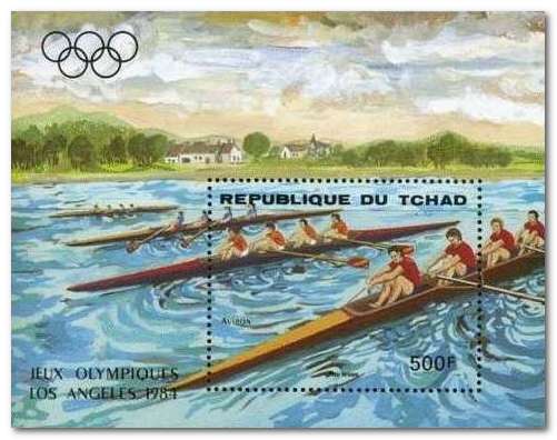 Chad 1984 Airmails - Olympic Games - Los Angeles ms.jpg