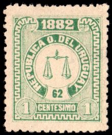 Uruguay 1882 State Symbols 1c.jpg