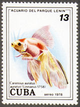 Cuba 1978 Fish in Lenin Park Aquarium (series II) 13c.jpg