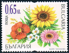 Bulgaria 2012 Definitives - Flowers 0Lv65.jpg
