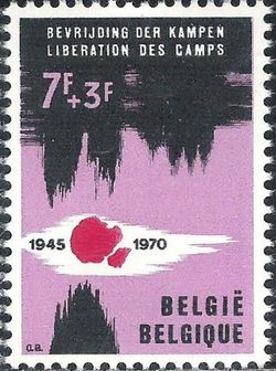 Belgium 1970 Liberation of Concentration Camps 7F+3F.jpg