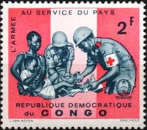 Congo Democratic Republic (Kinshasa) 1966 Congolese Army II 2F.jpg