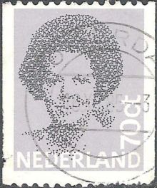 Netherlands 1981-1982 Queen Beatrix Definitives - Type Struycken 70cC.jpg