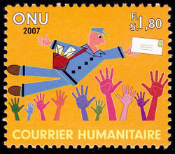 United Nations 2007 Humanitarian Mail 1F80.jpg