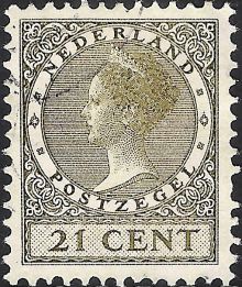 Netherlands 1926 - 1939 Definitives - Queen Wilhelmina - Watermarked m.jpg