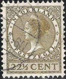 Netherlands 1926 - 1939 Definitives - Queen Wilhelmina - Watermarked n.jpg