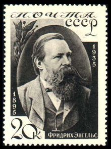 USSR 1935 The 40th Death Anniversary of Friedrich Engels 20k.jpg