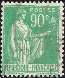 France 1937 - 1942 Definitives - Peace, New Colors 90c.jpg