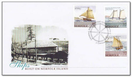 Norfolk Island 2008 Ships 2fdc.jpg