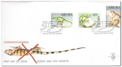 Aruba 1993 The Iguana fdc.jpg