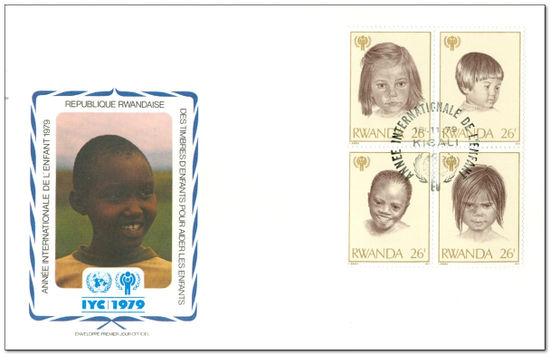 Rwanda 1979 Year of the Child fdc.jpg