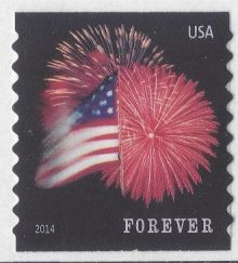 United States of America 2014 Flag and Fireworks b.jpg