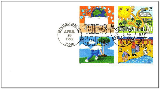 United States of America 1995 Earth Day Anniversary fdc.jpg