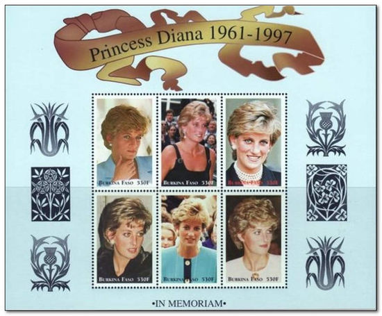 Burkina Faso 1998 First Anniversary of Princess Diana's Death b.jpg