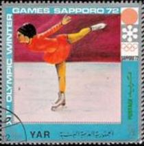 Yemen Arab Republic 1971 Winter Olympic Games 1972 - Sapporo ¾b.jpg
