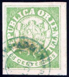 Uruguay 1864 Definitives - Coat of Arms 08c.jpg