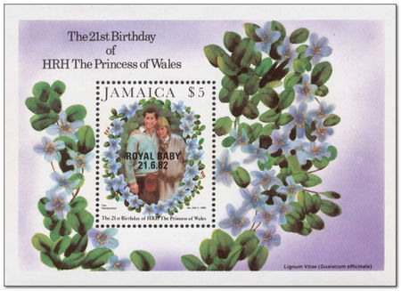 Jamaica 1982 Birth of Prince William ms.jpg