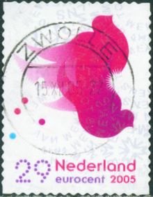 Netherlands 2005 December Stamps - Self-Adhesive 0,29E.jpg