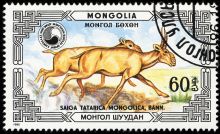 Mongolia 1986 Protected Animals - Saiga c60.jpg