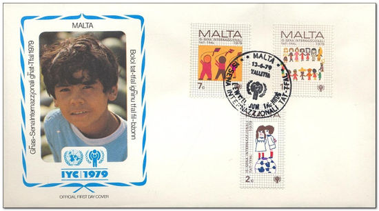 Malta 1979 Year of the Child fdc.jpg