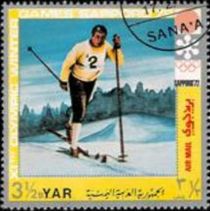 Yemen Arab Republic 1971 Winter Olympic Games 1972 - Sapporo 3½bA.jpg