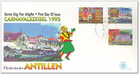 Netherlands Antilles 1995 Carnival fdc.jpg