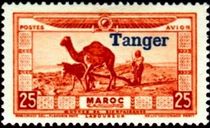French Post Offices in Tangier 1928 Airmail Stamps of Morocco - Overprinted "Tanger" b.jpg