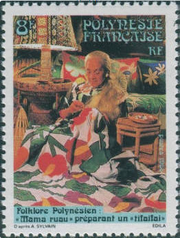 File:French Polynesia 1986 Traditional Crafts a.jpg