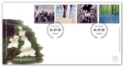 First Day Cover, Royal Mail FD postmark Killyleagh (N. Ireland)