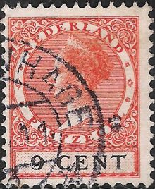 Netherlands 1926 - 1939 Definitives - Queen Wilhelmina - Watermarked e.jpg