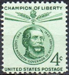 United States of America 1958 Champions of Liberty - Lajos Kossuth 4¢.jpg