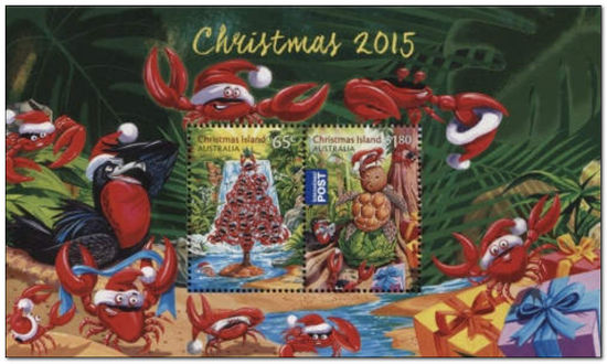 Christmas Island 2015 Christmas ms.jpg