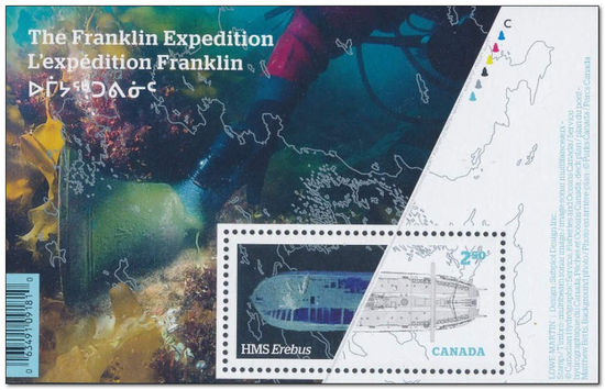 Canada 2015 The Franklin Expedition ms.jpg